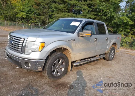 2012 Ford F-150 Xlt из США, поврежденный, VIN 1FTFW1EF6CKE10645